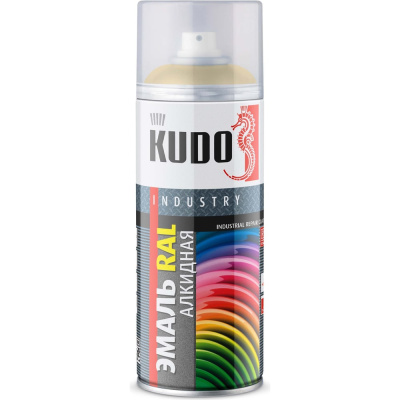 Эмаль универсальная KUDO RAL 1021 рапсово-желтый