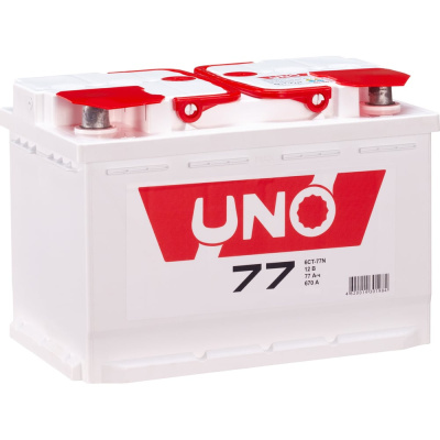 Аккумулятор UNO 6ст 77 N, 670 А CCA