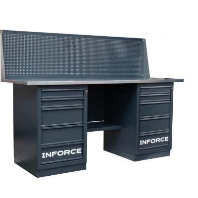 Верстак с драйверами и экраном Inforce 1800х686х1350