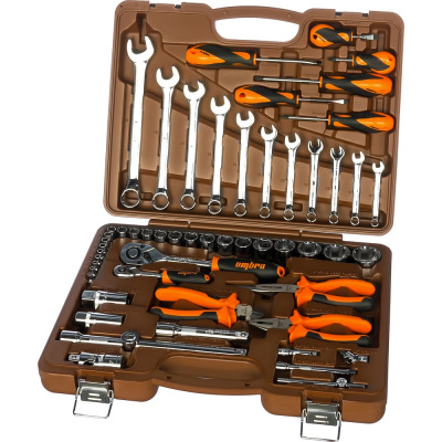 Универсальный набор инструмента Ombra OMT55S 4-32 мм 1/4" и 1/2"DR
