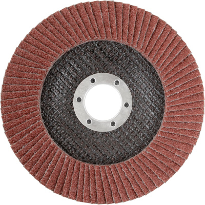 Круг лепестковый торцевой BlackWeld 125х22 Р220 10шт