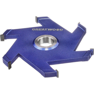 Фреза пазовая напайная Greatwood HW 160 32 16 z6 фрезер