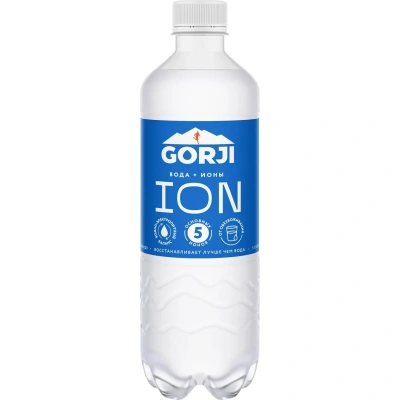 Напиток Gorji Ion негаз ПЭТ 0,5л