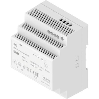 Блок питания KRAAB PS LED DIN 100Вт 2.08А 48В