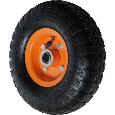 Колесо надувное 3.50-4 260 мм, f20, 2 втулки МастерАлмаз