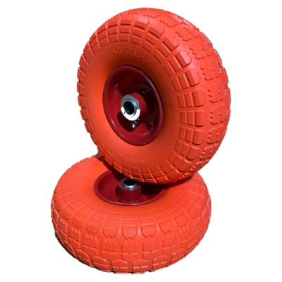 Колесо GEVA TRADE PU/3.50/4/20/90/RED/RED/Х
