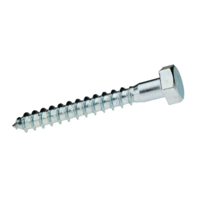 Шуруп сантехнический ЦММ GL, 12x200, глухарь, DIN571, 10 шт