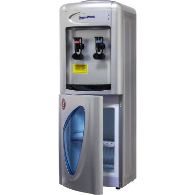 Кулер Aqua Work AW 0.7LDR (серебро), напольный, эл.охл