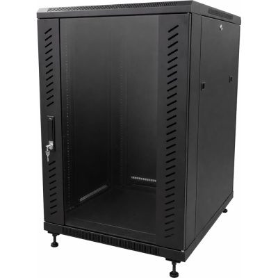 Телекоммуникационный шкаф 5Bites 18U / 600x800 / 19" / FLOOR / 3хCARTONS / BLACK