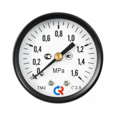 Мановакуумметр РОСМА ТМВ-510Т.00 (-0.1-0.3МПа) G1/2 1.5 100мм, осевой, кл. точн. 1.5