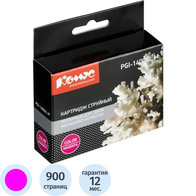 Картридж струйный Комус PGI-1400XL M пур.для Canon MB2040/MB2140/MB2740