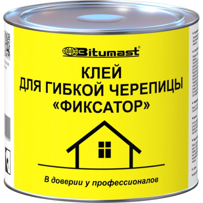 Клей для гибкой черепицы Bitumast 5л/4,2кг
