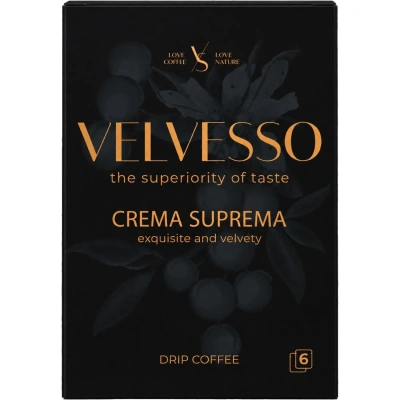 Кофе в дрип-пакетах Velvesso Crema Suprema, 6 шт х 11,5гр