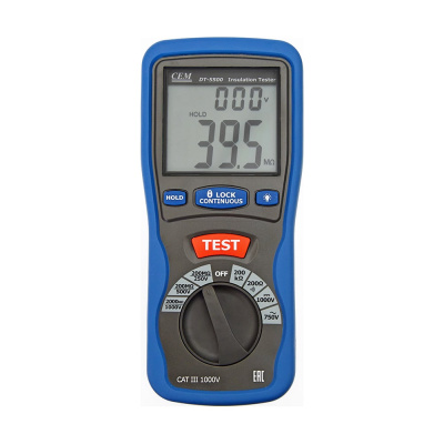 Цифровой тестер изоляции СЕМ DT-5500 480472