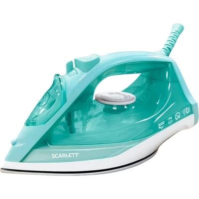 Утюг Scarlett SC-SI30K62, 2000 Вт, мятный, KeramoPro