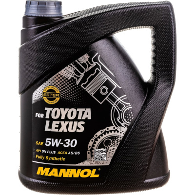 Синтетическое моторное масло MANNOL FOR TOYOTA LEXUS 5W-30 4 л