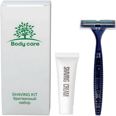 Набор бритвенный Luscan Body care картон,200шт
