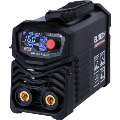 Инверторный сварочный аппарат Elitech HD WM 160 Pulse 204464