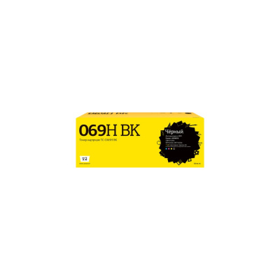 Картридж T2 (069H BK/5098C002AA) для Canon i-SENSYS LBP673Cdw/MF752Cdw/MF754Cdw (7600 стр.) черный, с чипом TC-C069H BK