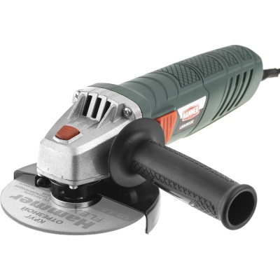 Углошлифовальная машина HAMMER УШМ USM900E мощностью 950 Вт и диаметром диска 125 мм