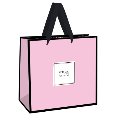 Пакет подарочный 20*20*10см MESHU "Boutique", матовая ламинация