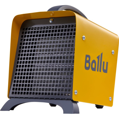 Тепловая пушка Ballu BKS-5 это профессиональный тепловентилятор в сверхкомпакт- ном ударопрочном металлическом корпусе