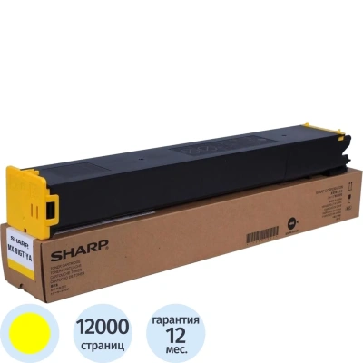 Тонер-картридж Sharp MX61GTYB жел. для Sphinx MX2630N