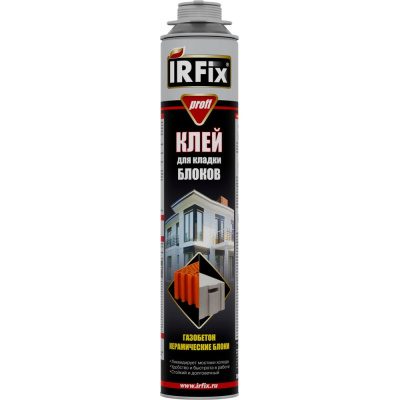 Строительный клей для кладки блоков IRFIX