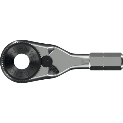 Трещотка-бита WERA 8011 Zyklop Mini 4 хвостовик 1/4