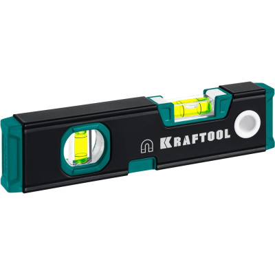 Магнитный уровень компактный KRAFTOOL Kompakt-200, 200 мм, Усиленный профиль