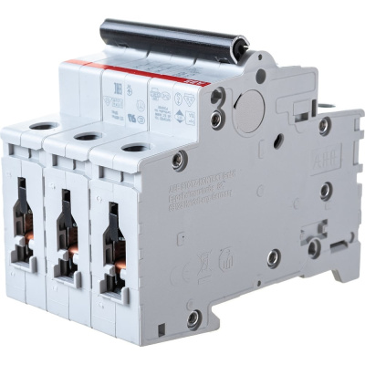 Автоматический модульный выключатель ABB 3п C S203 6кА 10А