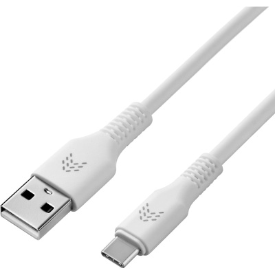 Зарядный кабель ROCKET Flex USB-A,USB-C 1м, оплетка TPE