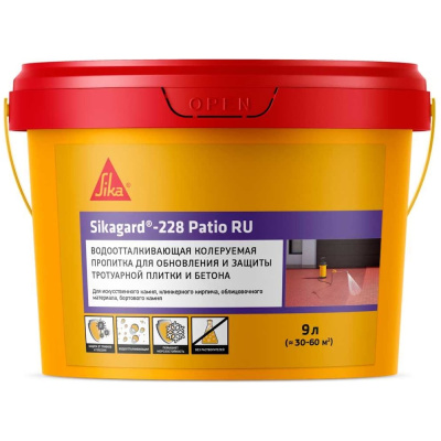 Водоотталкивающая колеруемая защитная пропитка SIKA