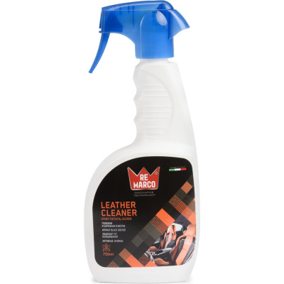 Очиститель кожи RE MARCO LEATHER CLEANER (триггер, 750 мл) — инновационный препарат на основе натуральных ингредиентов