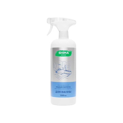 Мощный очиститель известкового налета SHIMA HOME STRONG BATHROOM CLEANER 1000 мл