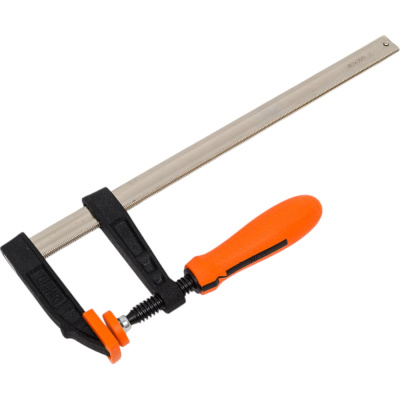 Струбцина NEO Tools усиленная, тип F, 80 x 300 мм, двухкомпонентная рукоятка
