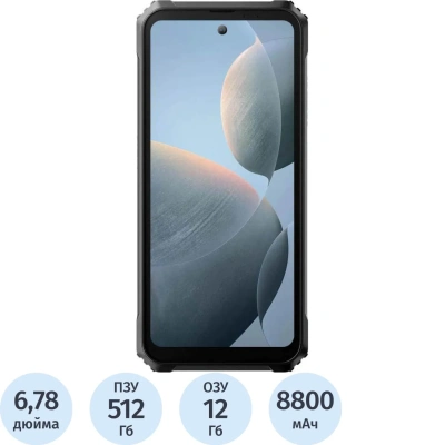 Смартфон Blackview BL9000 12/512GB Interstellar Black