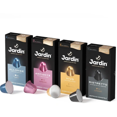 Кофе в капсулах Jardinc классические 4 вида,40 кап. 2059-01