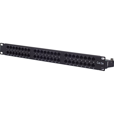 Патч-панель W&T 19", 48 портов RJ-45