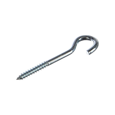 Полукруглый крючок STEELREX С - образный, цинк 6,0х 60 кор. с ок. - 50 шт.