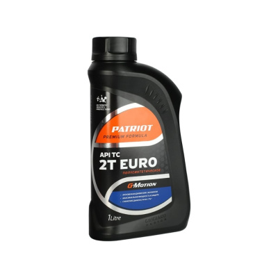 Масло полусинтетическое G-Motion 2Т EURO 1л PATRIOT