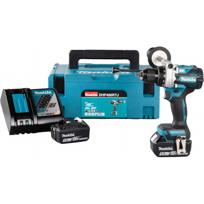 Ударная аккумуляторная дрель-шуруповерт Makita LXT BL