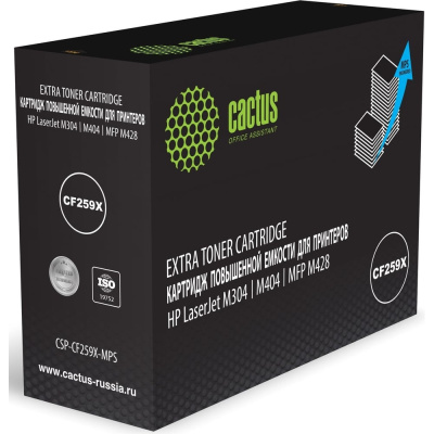 Лазерный картридж CACTUS CSP-CF259X-MPS CF259X черный, 15000 стр., для HP LJ