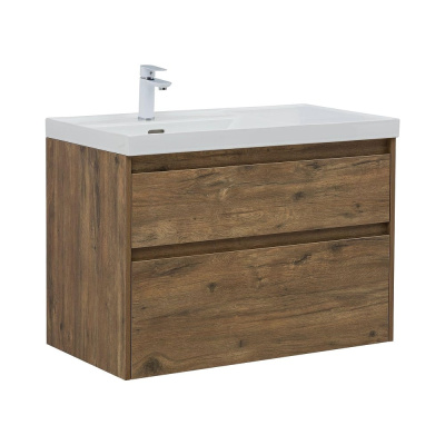 Тумба Aquanet Nova Lite 2.0 90 L 2 ящ. цв. дуб рустикальный