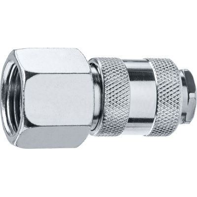 Переходник ЗУБР Профессионал 1/2"F - рапид муфта