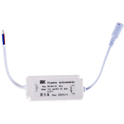 LED-драйвер IEK тип ДВ, SESA-ADH40W-SN Е, для LED светильников, 40вт
