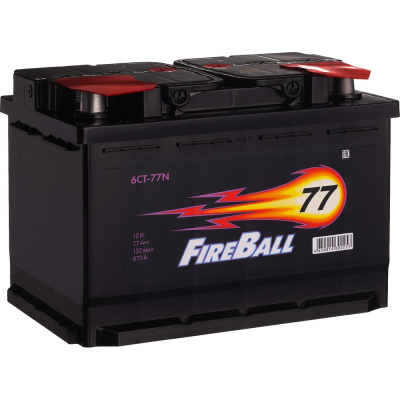 Аккумулятор FIRE BALL 6ст 77 N, 670 А CCA