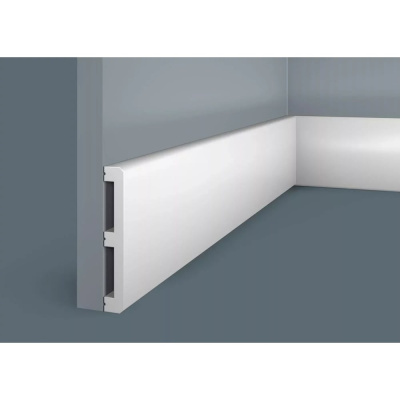 Плинтус Cosca decor PX012 99x15 мм, 2000 мм, экополимер