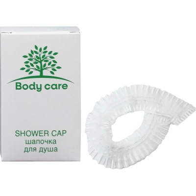 Шапочка для душа Luscan Body care картон, 250шт/уп