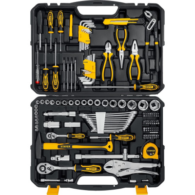 Универсальный набор инструментов 154 предмета STAYER